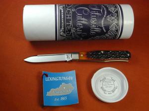 Titusville Cutlery Catalina Wine Bone Lexingtonian Coffin Jack Knife Rare 1 of 30 COA USA Made