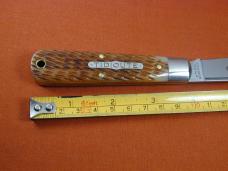 Great Eastern GEC Antique Amber Jigged Bone River Town Jack Knife Rare 862125 USA Made 
