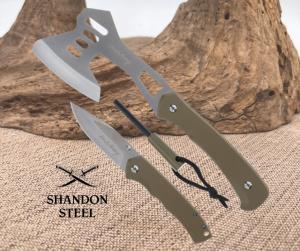 Schrade Uncle Henry Gift Set Fixed Blade Knife Axe Fathers Day SCHP1183294