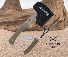 Schrade Uncle Henry Gift Set Fixed Blade Knife Axe Fathers Day SCHP1183294