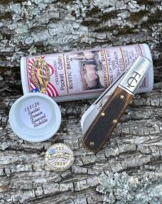 GEC TIDIOUTE ** 153124 RUSTIC BROWN SAWCUT RICHLITE SHEEPFOOT BARLOW