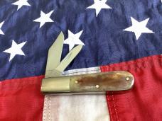 Case xx 1979 Barlow w/ Appaloosa Bone Handles Mdl#A62009 1/2  -NOS