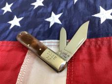 Case xx 1979 Barlow w/ Appaloosa Bone Handles Mdl#A62009 1/2  -NOS