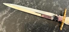 Beautiful Graham Clayton Digby's Stag Fixed Blade Knife, Sheffield England