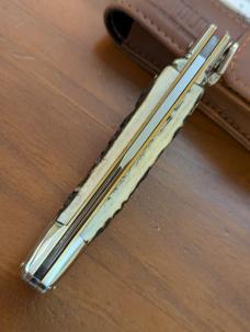 NEW IN BOX GNARLY STAG AGA CAMPOLIN DIANA LEVERLOCK AUTO WITH SHEATH 