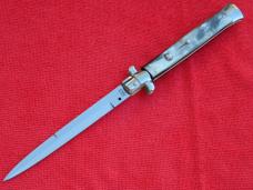  New Beltrame 13"  Italian Stiletto Brazilian-Horn Handles- SS Bayonet grind Blade