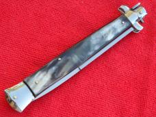  New Beltrame 13"  Italian Stiletto Brazilian-Horn Handles- SS Bayonet grind Blade