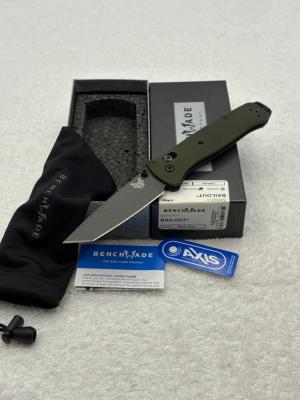 Benchmade 537GY-1 Bailout Prototype Oct 2019 New In Box Made In USA