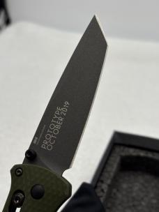 Benchmade 537GY-1 Bailout Prototype Oct 2019 New In Box Made In USA