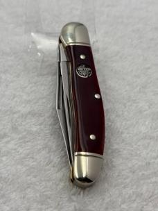 United Boker Solingen Germany Vintage UC914 Red- Injun Copperhead 2 Blade (#8)