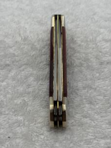 United Boker Solingen Germany Vintage UC914 Red- Injun Copperhead 2 Blade (#8)