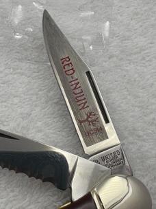 United Boker Solingen Germany Vintage UC914 Red- Injun Copperhead 2 Blade (#8)