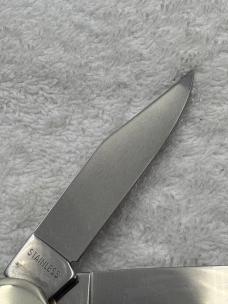 United Boker Solingen Germany Vintage UC914 Red- Injun Copperhead 2 Blade (#8)
