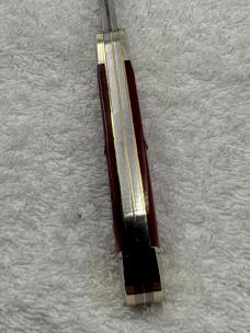 United Boker Solingen Germany Vintage UC914 Red- Injun Copperhead 2 Blade (#8)