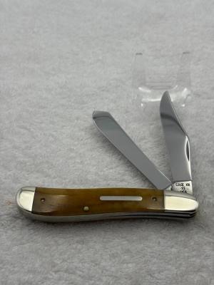 Case XX 2 Blade Dogleg Trapper #6240SS Pattern 1989 1 Dot In New Condition