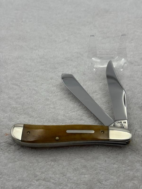 Case XX 2 Blade Dogleg Trapper #6240SS Pattern 1989 1 Dot In New Condition