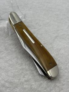 Case XX 2 Blade Dogleg Trapper #6240SS Pattern 1989 1 Dot In New Condition