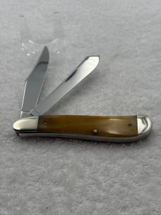 Case XX 2 Blade Dogleg Trapper #6240SS Pattern 1989 1 Dot In New Condition