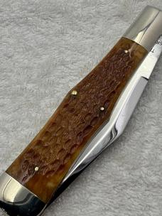 W R Case & Sons 1990 Classic 61050 SAB 1 Blade Coke Bottle Folding Hunter (#32)