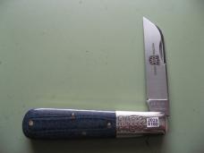GREAT EASTERN CUTLERY 863125SS DENIM BLUE MICARTA BARLOW #1