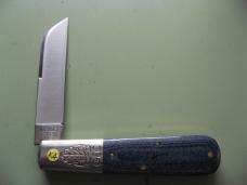 GREAT EASTERN CUTLERY 863125SS DENIM BLUE MICARTA BARLOW #1