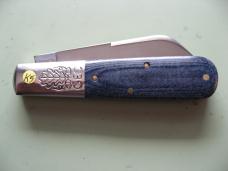 GREAT EASTERN CUTLERY 863125SS DENIM BLUE MICARTA BARLOW #2