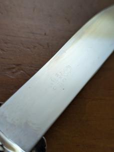 VINTAGE GERMAN EICKHORN "60" OTF TRAP DOOR GRAVITY KNIFE 
