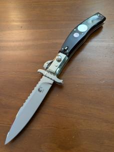 VINTAGE GERMAN EICKHORN "60" OTF TRAP DOOR GRAVITY KNIFE 