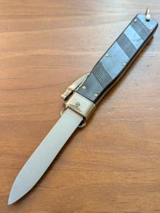 VINTAGE GERMAN EICKHORN "60" OTF TRAP DOOR GRAVITY KNIFE 