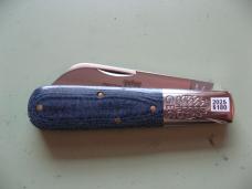 GREAT EASTERN CUTLERY 863125SS DENIM BLUE MICARTA BARLOW