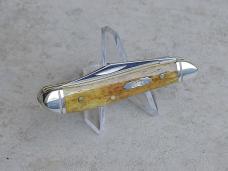 Case Peanut Folding Knife Antique Bone 58201 - New