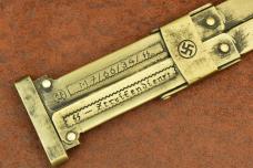 GERMAN PARATROOPER KNIFE BRASS