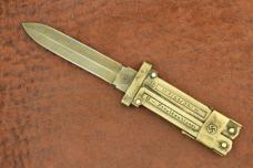 GERMAN PARATROOPER KNIFE BRASS