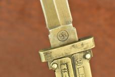 GERMAN PARATROOPER KNIFE BRASS