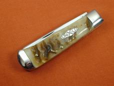 Great Eastern Cutlery GEC 2007 Rams Horn Scout Trapper Knife USA NMIT 73EC 2nd Year Knife