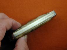 Great Eastern Cutlery GEC 2007 Rams Horn Scout Trapper Knife USA NMIT 73EC 2nd Year Knife