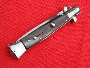 rare 9" Frank B 2005 Picklock Stiletto knife Blackhorn-Dagger limited edition #004 of 100