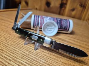 Great Eastern Cutlery 592322 Shaffer Farm Splitback Whittler Hummingbird Acrylic NEWMINT in Tube