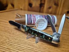Great Eastern Cutlery 592322 Shaffer Farm Splitback Whittler, Hummingbird Acrylic, NEW/MINT in Tube.