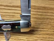 Great Eastern Cutlery 592322 Shaffer Farm Splitback Whittler, Hummingbird Acrylic, NEW/MINT in Tube.