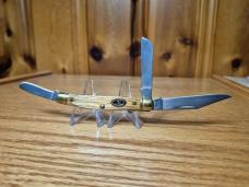 Schrade USA Stockman, Duck's Unlimited, USA Made by Schrade in 2004. New W/Box and papers, as shown.