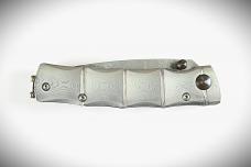 Mcusta MC-33D Shinra Take VG-10 Core Damascus Blade 3.75" Bamboo Damascus Handle Folding Knife