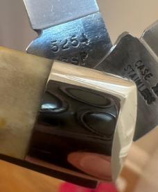 1976 Case XX Razor Edge Stag Trapper. Rare knife that comes from very first set of Case Stags. Mint!