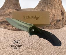 Elk Ridge ER-A960BK Spring Assist 3.5-inch Locking Blade Pocket Knife NEW!
