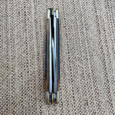Schrade Old Timer 1080T Vintage Three Blade Folding Pocket Knife NY USA (127)