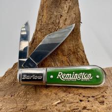 REMINGTON VINTAGE SERIES BARLOW FOLDING POCKETKNIFE BIG GAME BUCK DEER ART (139)