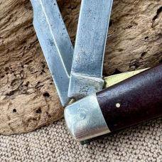 Camillus #27 Electrician Knife Vintage USA Two Blade Carbon Steel (139)