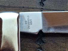 Case Collectors Club 2024 Exclusive 6100RAZ SS Smooth Natural Bone Knife