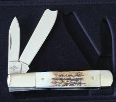2006 Case Collectors Club Regular Member Annual Club Knife Stag Razor 52005RAZ