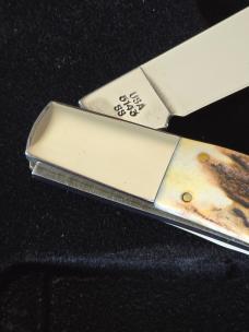 2006 Case Collectors Club Life Member Annual Club Knife Stag Grand Daddy Barlow